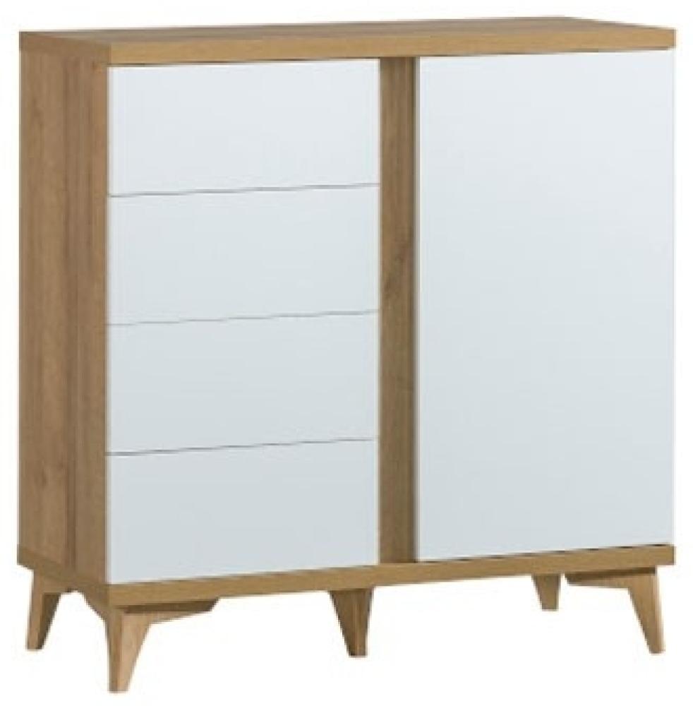 XL Küchenschrank Hängeschrank 50cm Korpus- & lackierte Frontfarbe wählbar (RI-W4/50) Bild 1