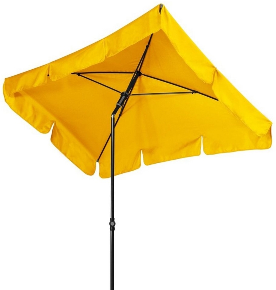Doppler 'Sunline Waterproof NEO' Sonnenschirm gelb, 185 x 120 cm Bild 1