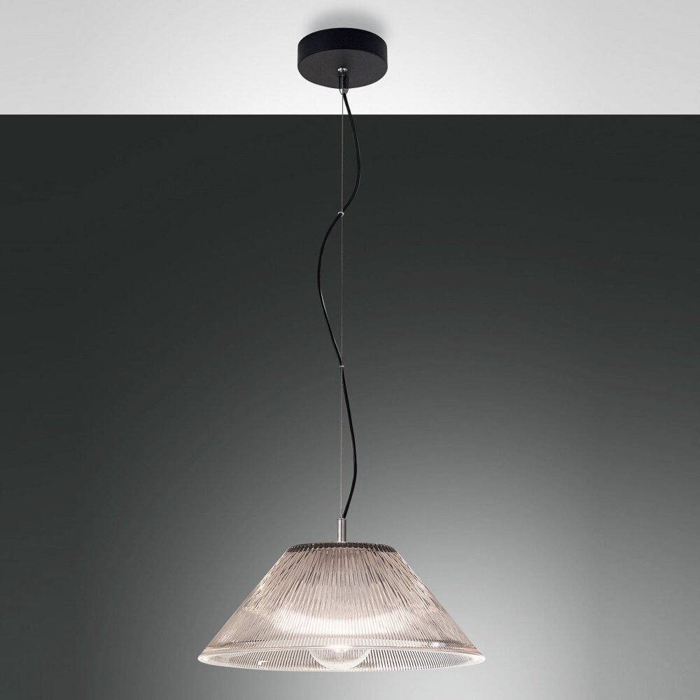 FABAS LUCE No. 3637-40-126 Pendelleuchte Salento Grau E27 Bild 1