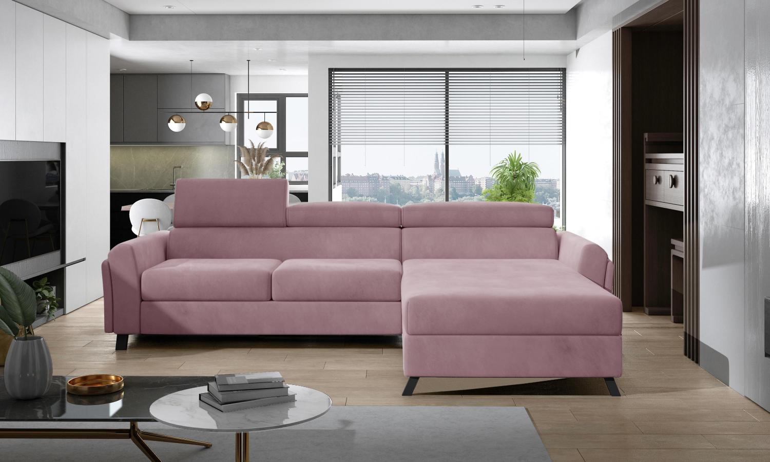 Wohnideebilder Mariall Rosa Ecksofas & Eckcouches Mari_28 Bild 1