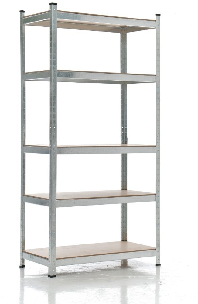 CLP Steckregal,silber 90x40x180 cm Bild 1