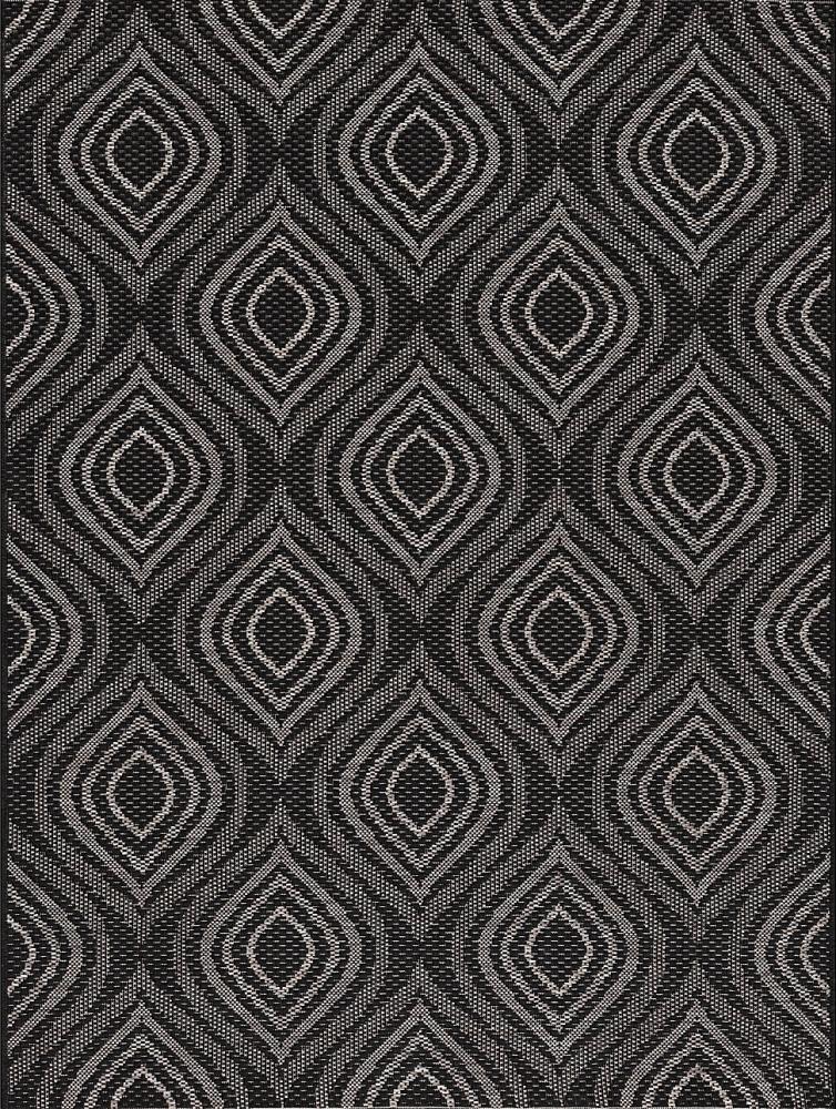 Dekoria Teppich Breeze black/ clif grey 120 x 170 cm Bild 1