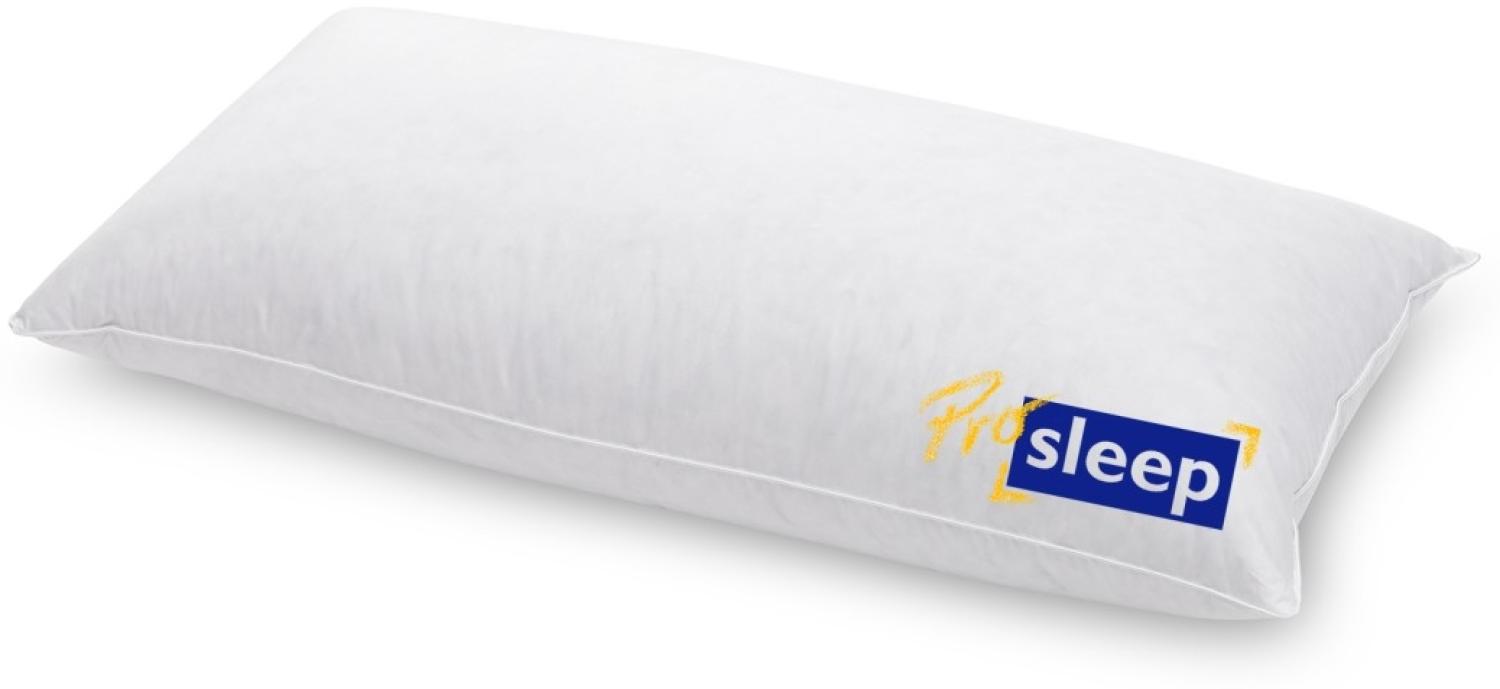 Daunenkissen Pro Sleep, HANSKRUCHEN, Füllung: 100% Federn, Bezug: 100% Baumwolle, Sleep 40x80 cm, hergestellt in Deutschland, allergikerfreundlich Bild 1