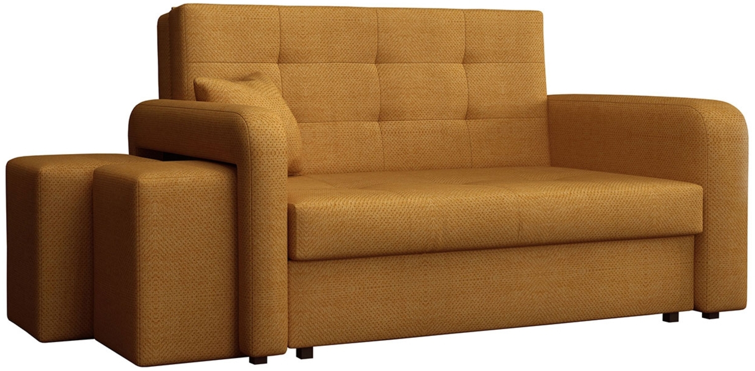 Schlafsofa Viva Home II, Nische für Hocker auf der linken Seite, Farbe: Enjoy 12 Bild 1