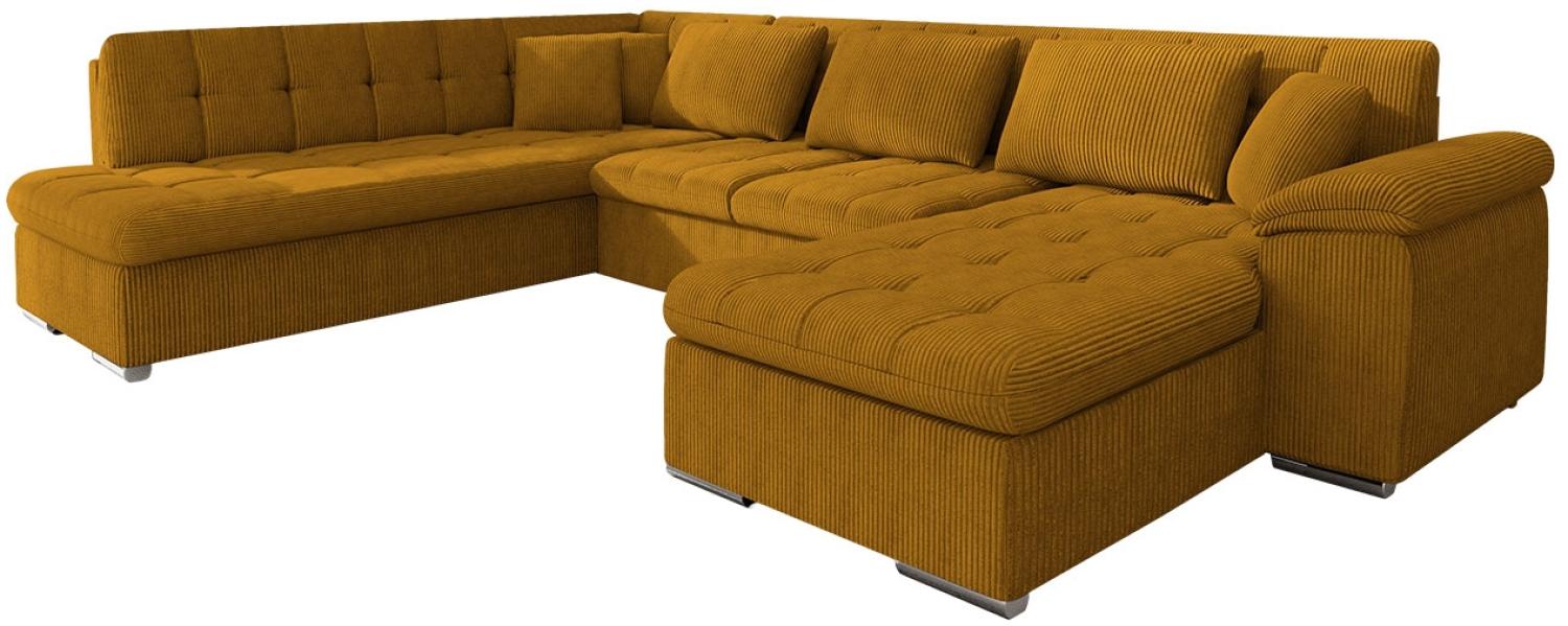 Ecksofa Niko Cord (Farbe: Poso 1, Seite: Rechts) Bild 1