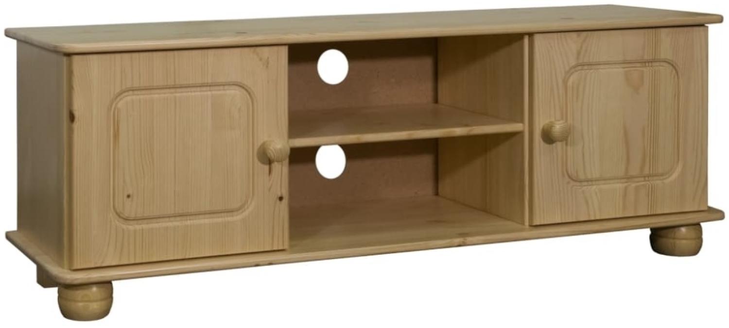 vidaXL TV-Schrank 115 x 29 x 40 cm Massivholz Kiefer [325526] Bild 1