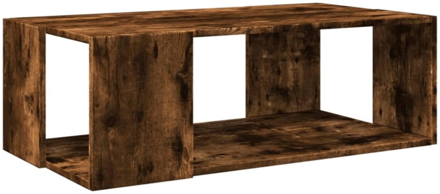 vidaXL Couchtisch Räuchereiche 89,5x48x30 cm Holzwerkstoff 848154 Bild 1