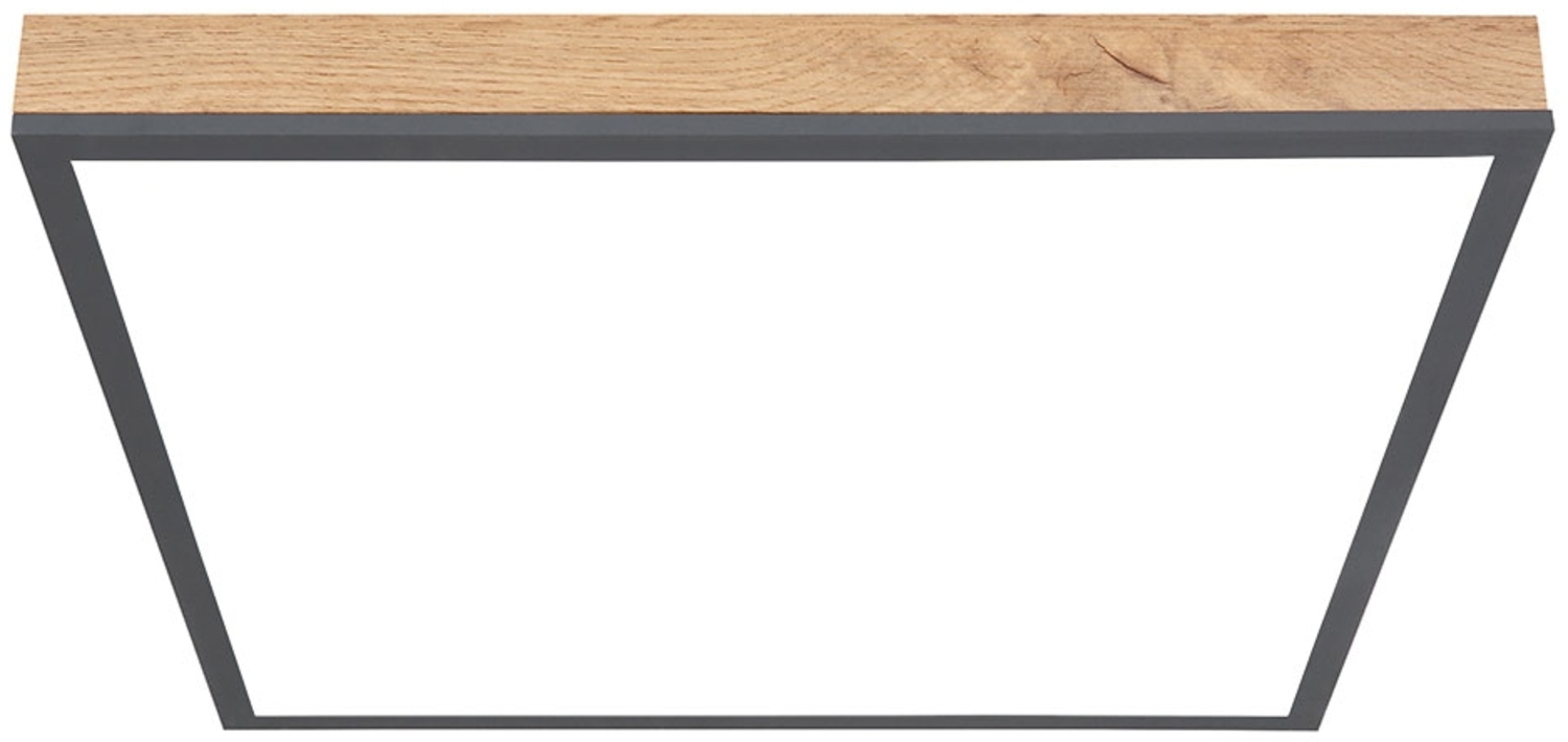 LED Aufbau Panel, Holz-Optik, 1500 Lumen, warmweiß, L 45 cm Bild 1