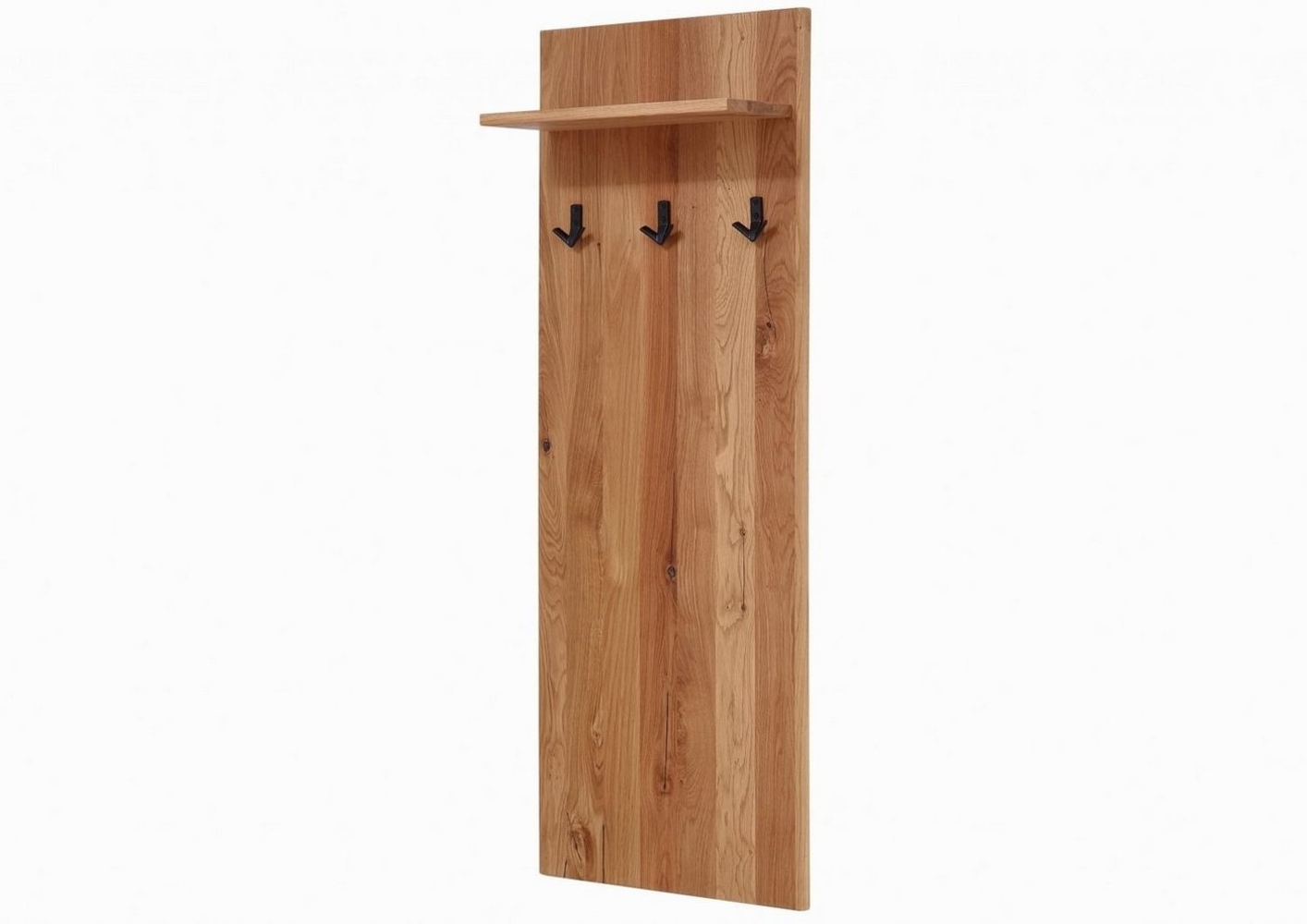 Massivmoebel24 Wandgarderobe (Wandgarderobe Wildeiche 140 x 20 x 50 natur geölt VILLANDERS #133) Bild 1