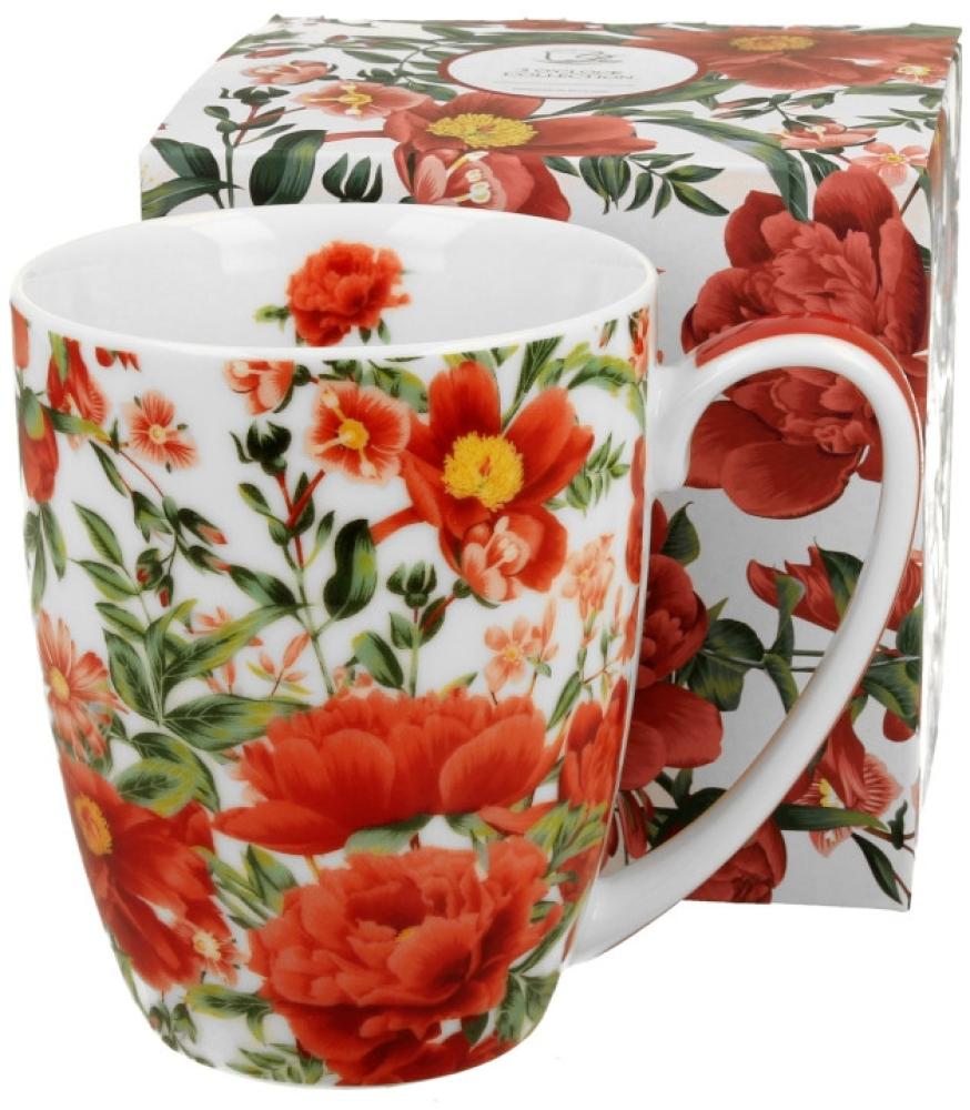 DUO FLORAL Klassischer Becher 360 ml FELICITY New Bone China Porzellan Bild 1