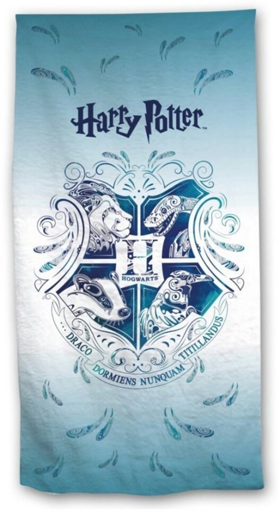 Harry Potter Strandtuch Harry Potter Hogwarts Badetuch, Mikrofaser, 70x140 cm Bild 1