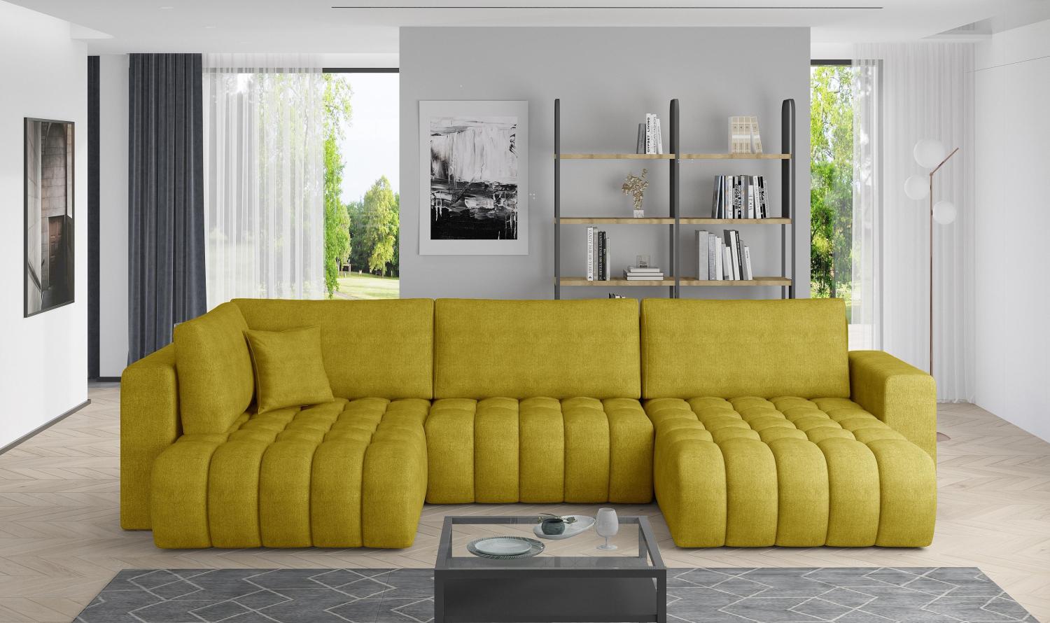 Wohnideebilder Bonito Gelb Ecksofas & Eckcouches CO-BON-RT-45GO Bild 1