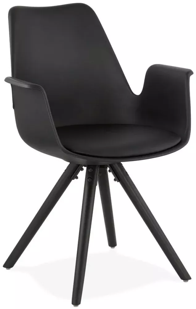 Kokoon Design Sessel Skanor Schwarz Bild 1