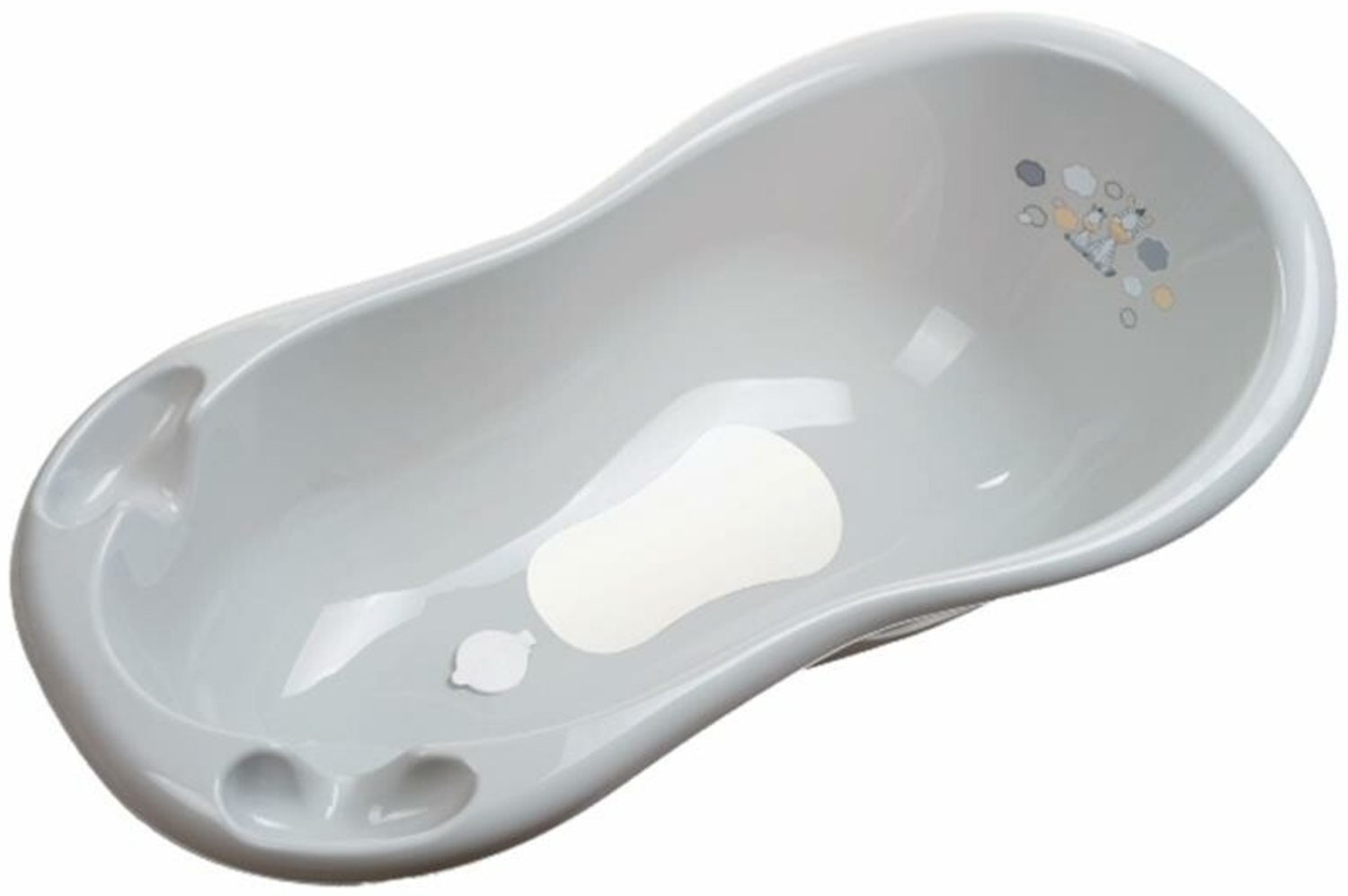 MALTEX Badewanne Zebra grau Bild 1