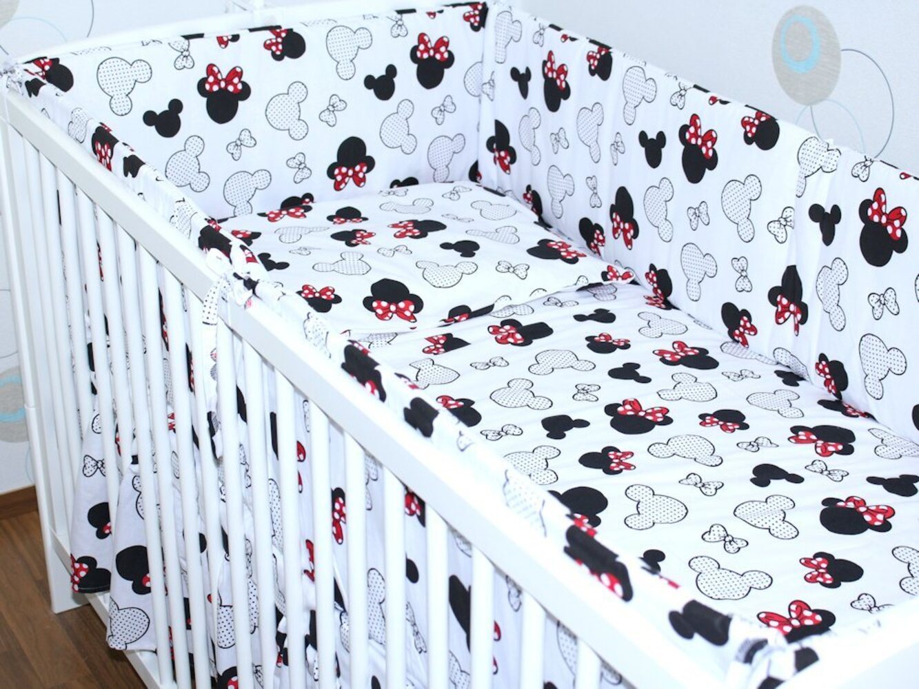 Primawela Bettnestchen Nestchen 420 cm Bettumrandung Baby Bett Kinder Nest Kopfumrandung Bild 1