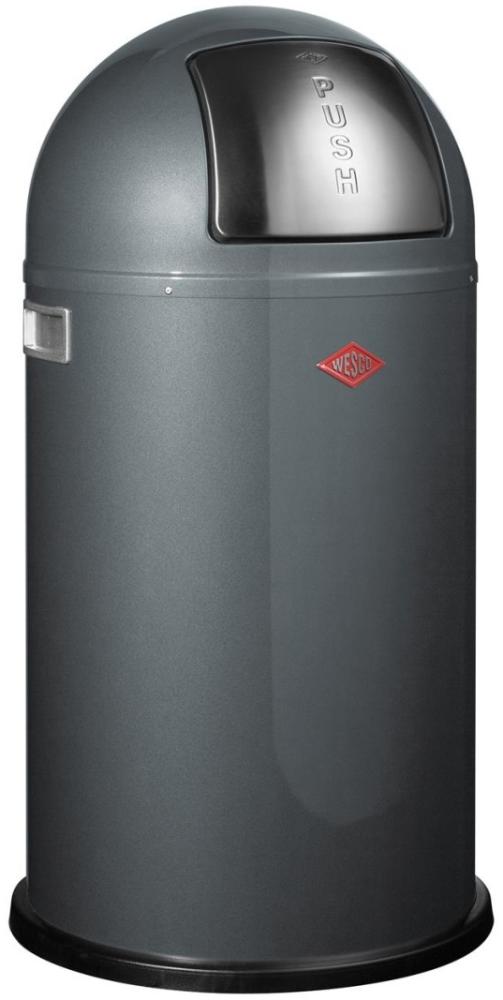 Wesco 'Pushboy' Mülleimer, graphit, 50 L Bild 1