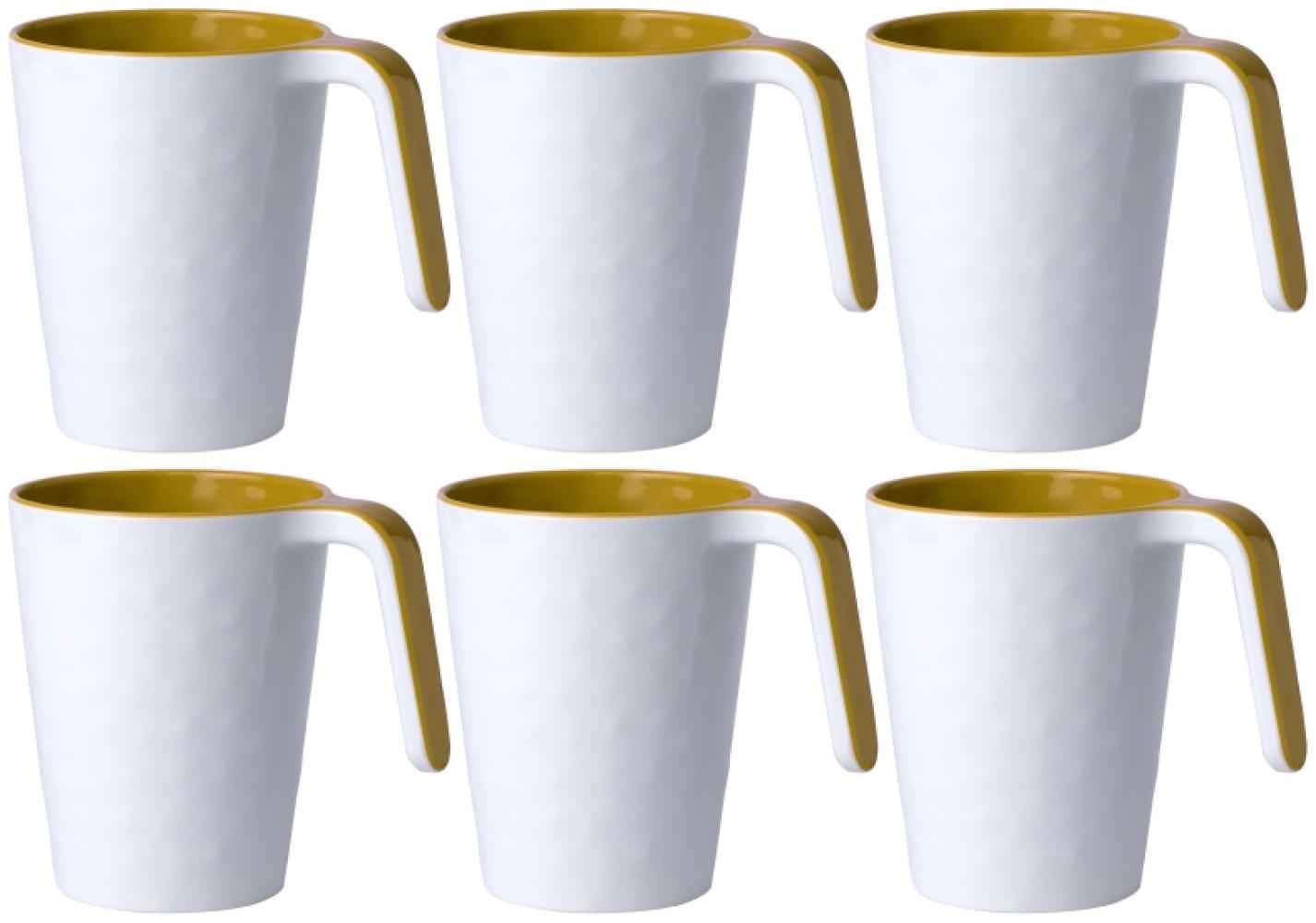 Kaffeebecher / Mug / Kaffee-Pott - Mustard - Summer Edition 6er Set Bild 1