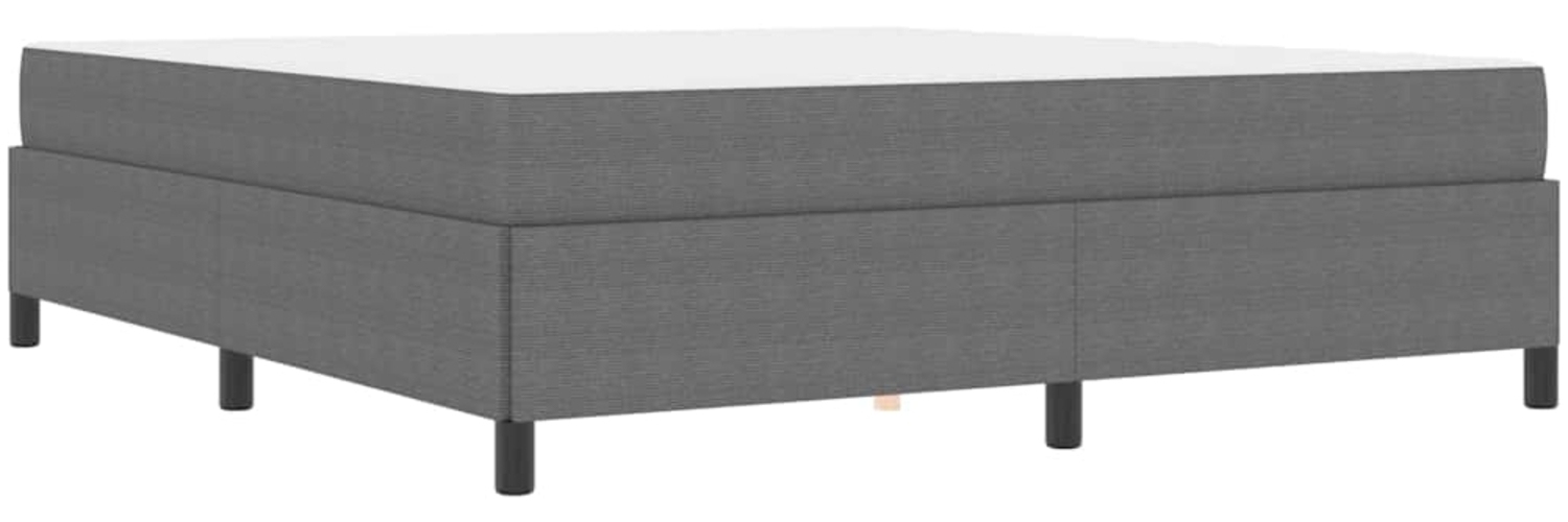 vidaXL Bettrahmen mit Matratze Hellgrau 180 x 200 cm Stoff 3399135 Bild 1
