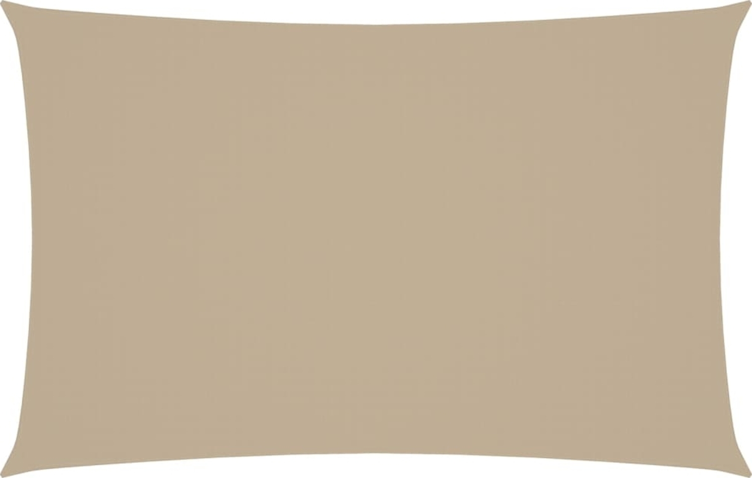 vidaXL Sonnensegel Oxford-Gewebe Rechteckig 5x8 m Beige 135166 Bild 1