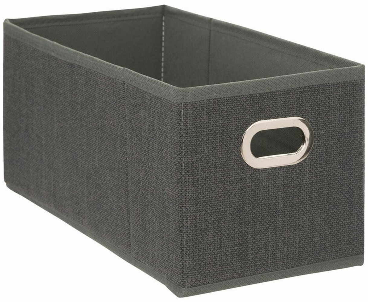 5five Simply Smart Aufbewahrungskorb Mix N Modul, Dunkelgrau meliert, 15 x 31 cm Bild 1