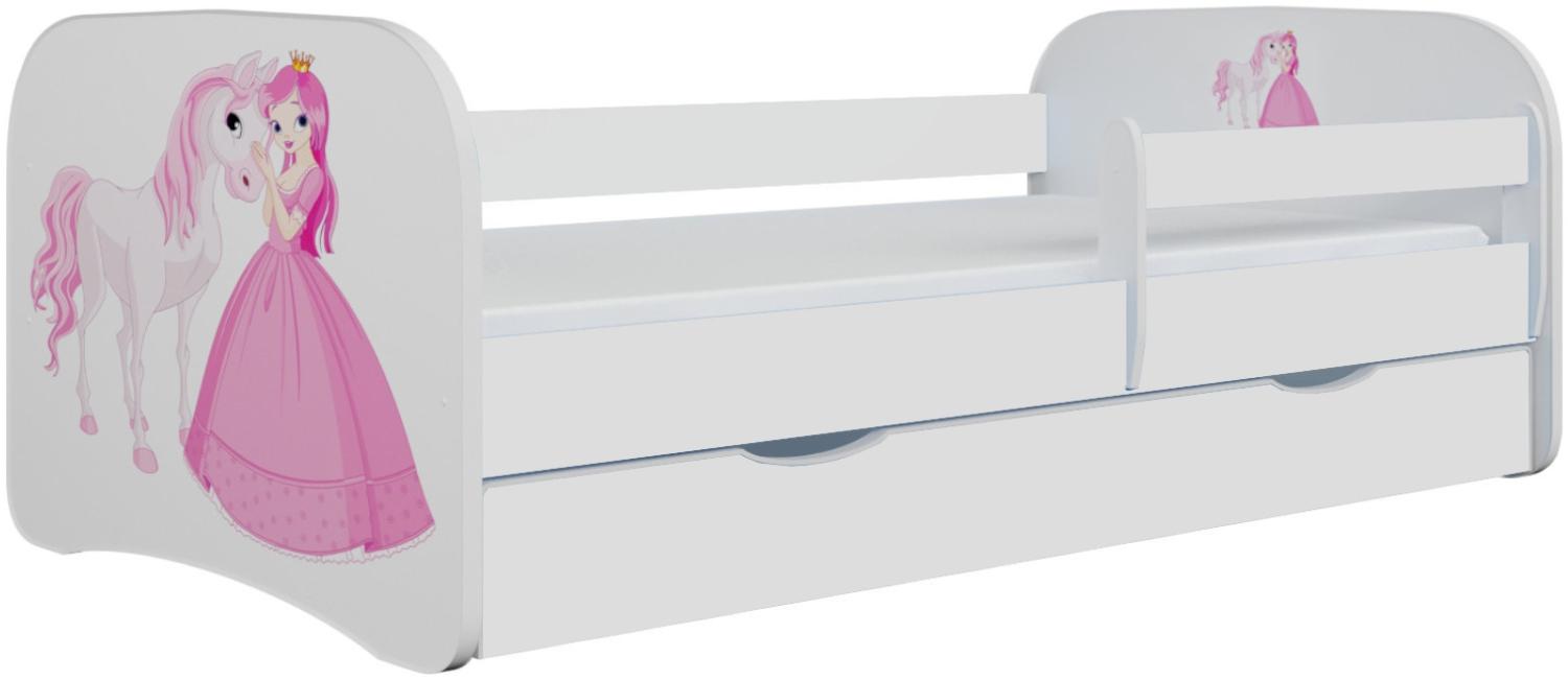 Kinderbett Jona inkl. Rollrost + Matratze + Bettschublade 70*140 cm Bild 1