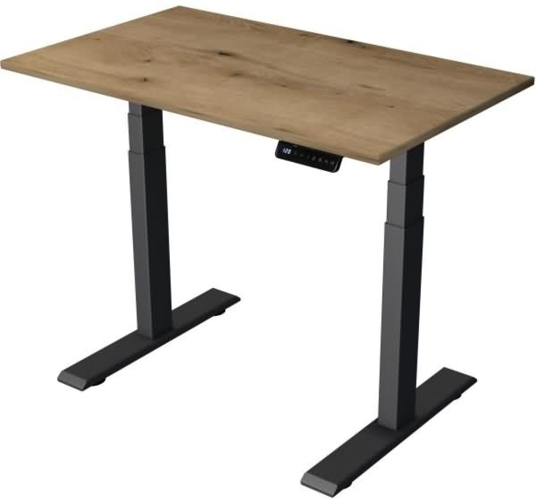 Kerkmann Steh-/Sitztisch Move 2 elektrisch Fuß anthrazit 100x60x63-127 Bild 1