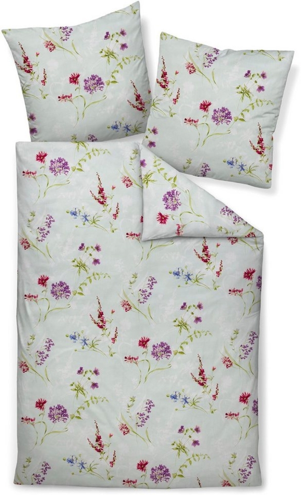 Janine Mako-Satin Bettwäsche 135x200,80x80 2 teilig Moments 98118-09-500 multicolor Bild 1