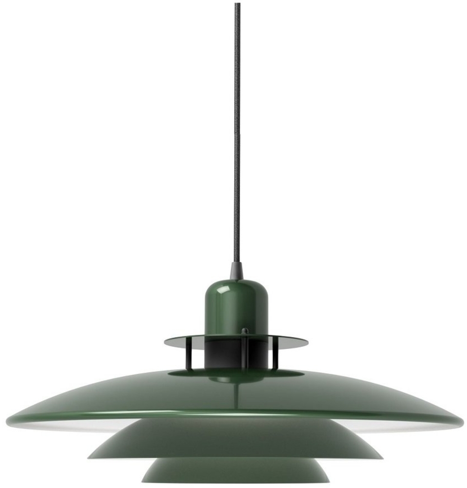 Belid Primus I Pendelleuchte 1-flammig waldgrün schwarz 43cm E27 Bild 1