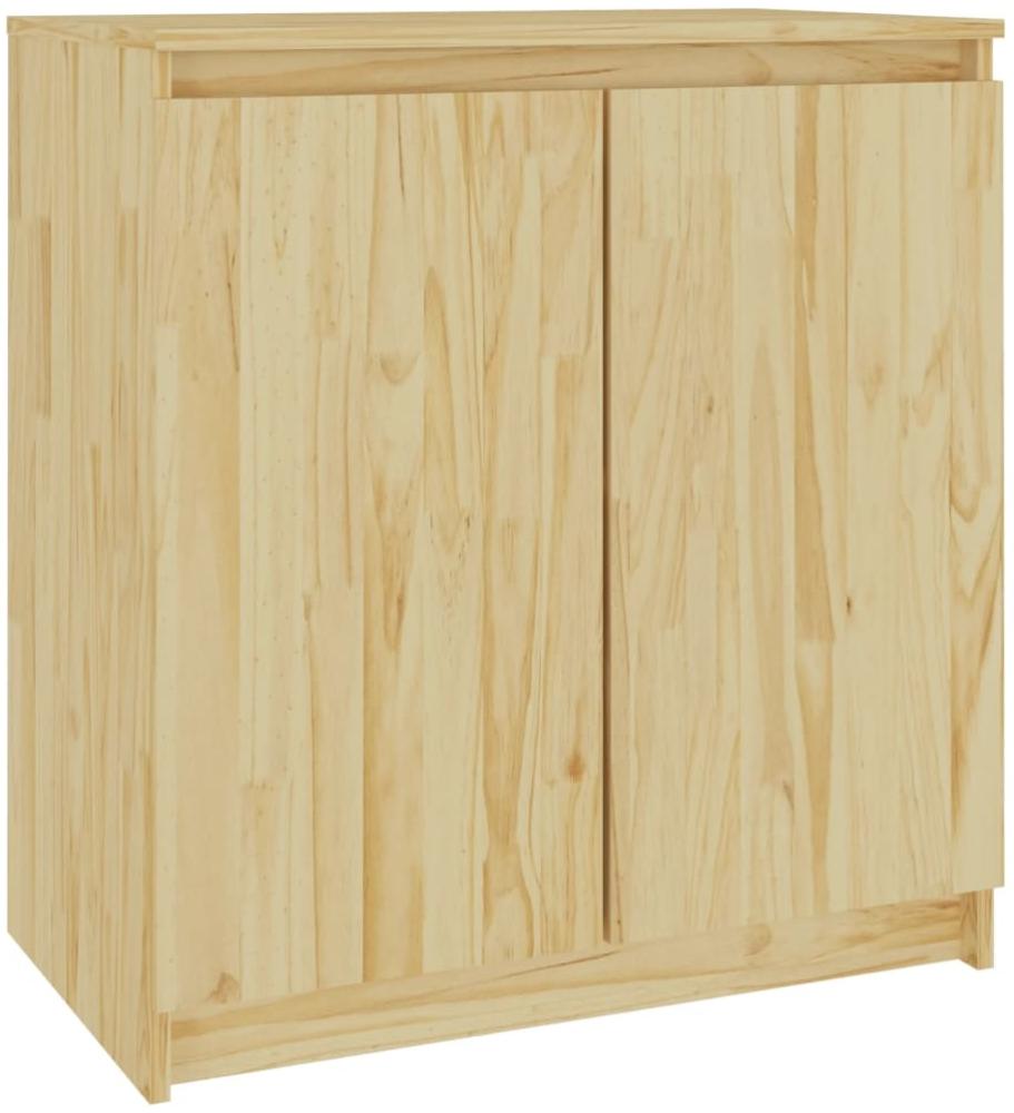 vidaXL Beistellschrank 60x36x65 cm Massivholz Kiefer 833097 Bild 1