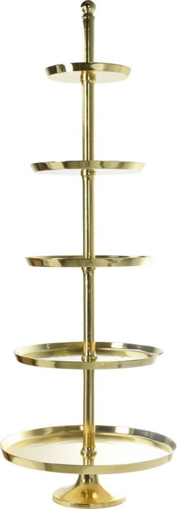 Koopman Etagere XXL, Aluminium, (1-tlg), 170cm, Goldfarbend, Aluminum, Servierständer, Anrichte Bild 1