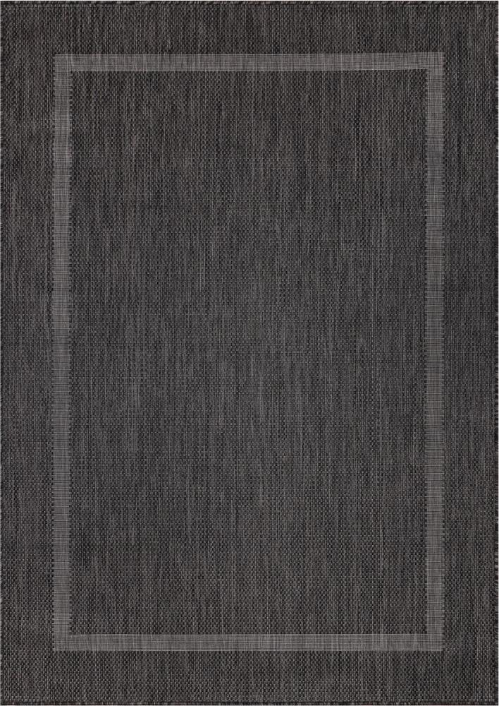 Outdoor Teppich Renata Läufer - 80x250 cm - Schwarz Bild 1