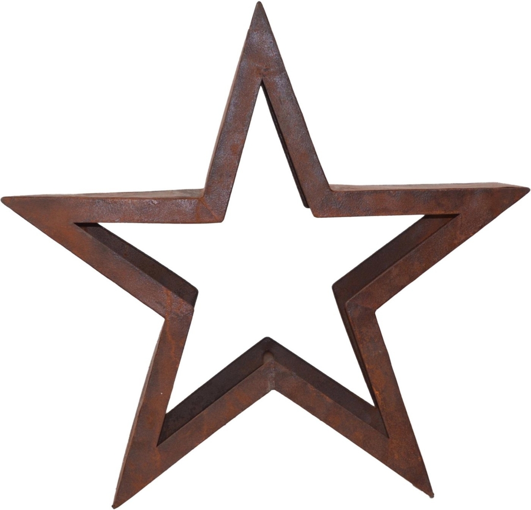 HOFMANN LIVING AND MORE Kaminholzregal Stern, Weihnachtsdeko aussen, BxTxH:86x26x86 cm Bild 1