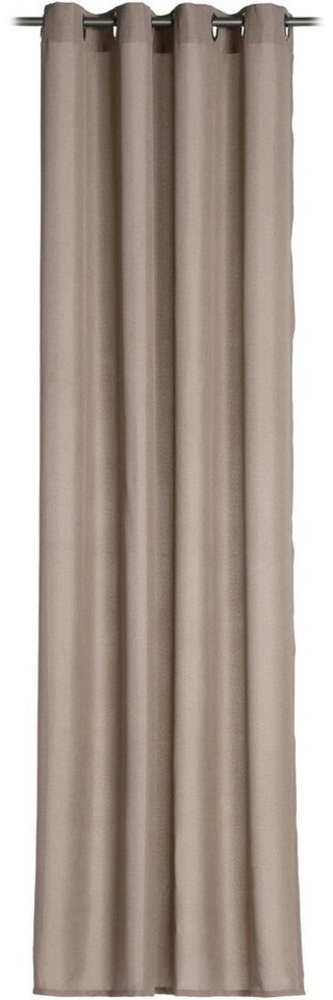 Gözze 'LINUS' Ösenvorhang, 100% Polyester taupe, 140x245 cm Bild 1