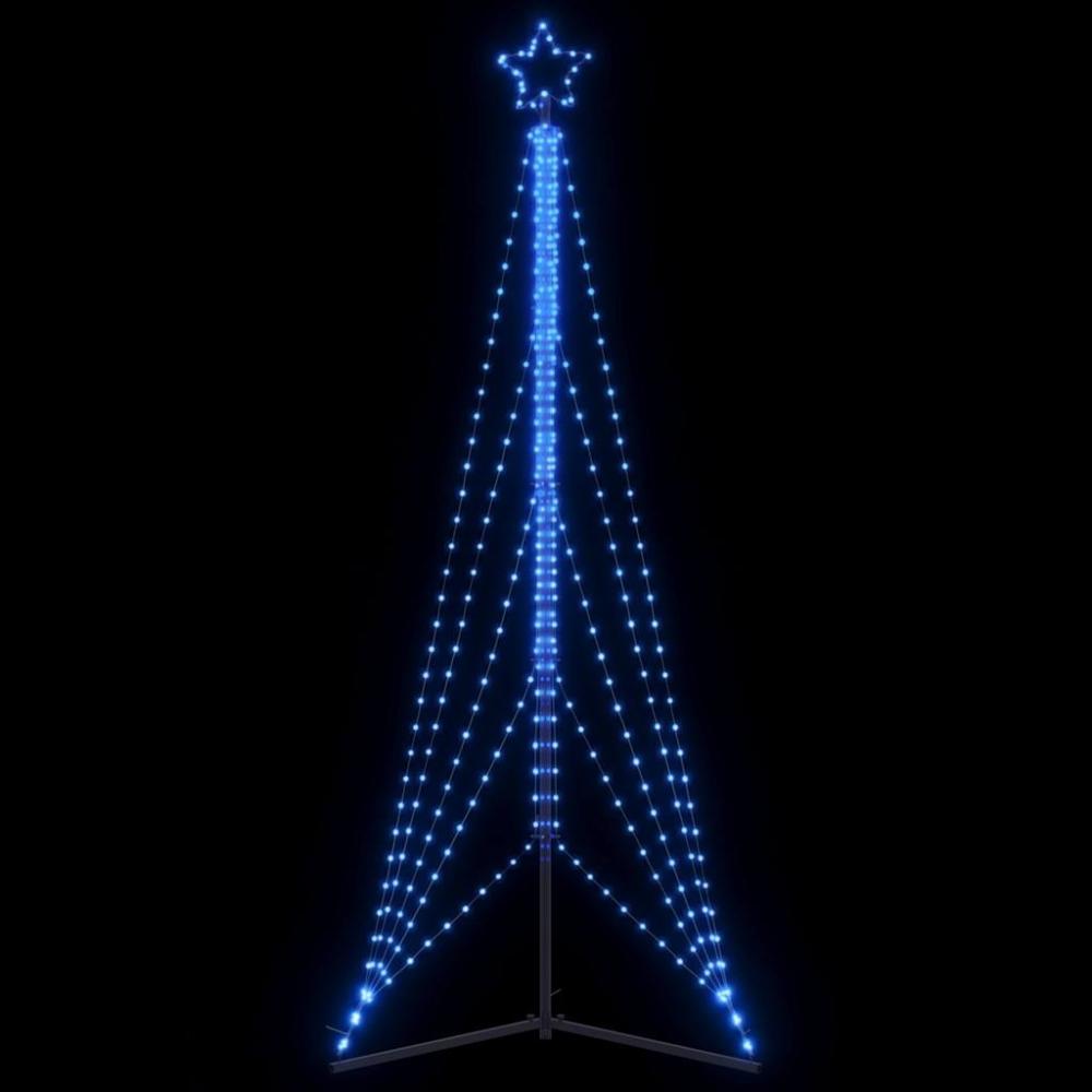 vidaXL Weihnachtsbaum-Beleuchtung 525 LEDs Blau 302 cm 4016418 Bild 1