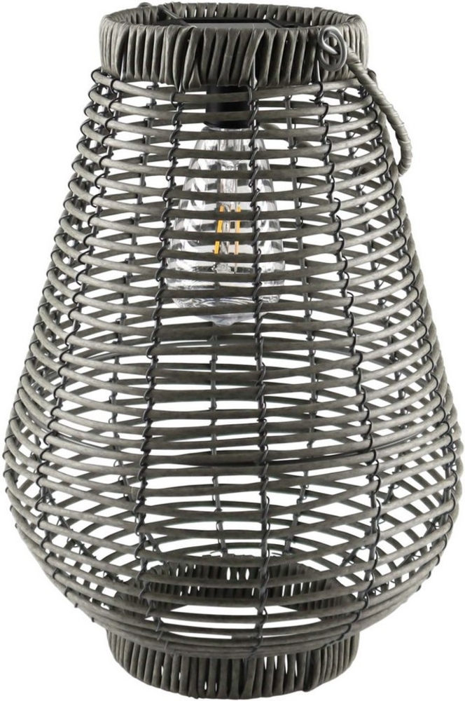 AM Design Gartenleuchte Solar-Laterne, Handarbeit, aus Kunststoff, kabellose Beleuchtung für den Außenbereich Bild 1