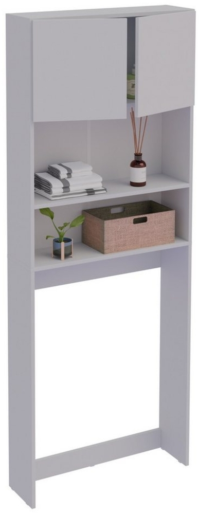 VCM Badmöbel Waschmaschinenschrank Goralo 921073 Weiß B. 70 x H. 182 x T. 21 cm Bild 1