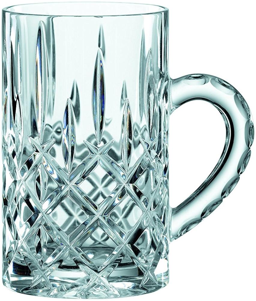 Nachtmann Noblesse Glas für Heiß- und Kaltgetränke Set/2 0098855-0 + 4er Set EKM Living Trinkhalme Bild 1