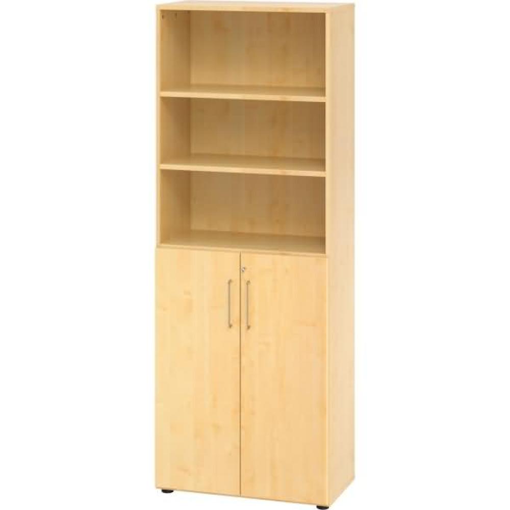 Schrank 6OH /3OH Türen BxTxH 80x42x215,6cm Griff BS Ahorn Bild 1