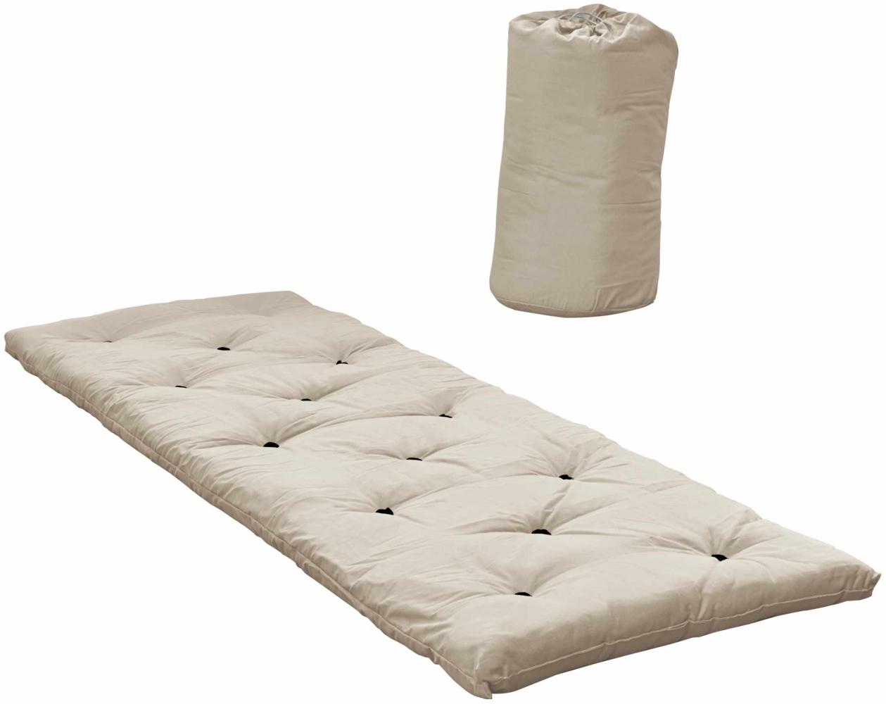 Bed in a Bag BEIGE Schlafmatte Futonmatratze 5 cm von Karup Bild 1