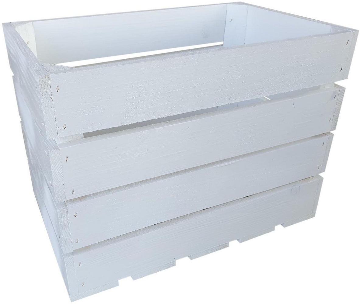 sunnypillow Holzkiste Holzkisten in vielen Farben zur Auswahl, Einzelkiste 25 x 40 x 30 cm Bild 1