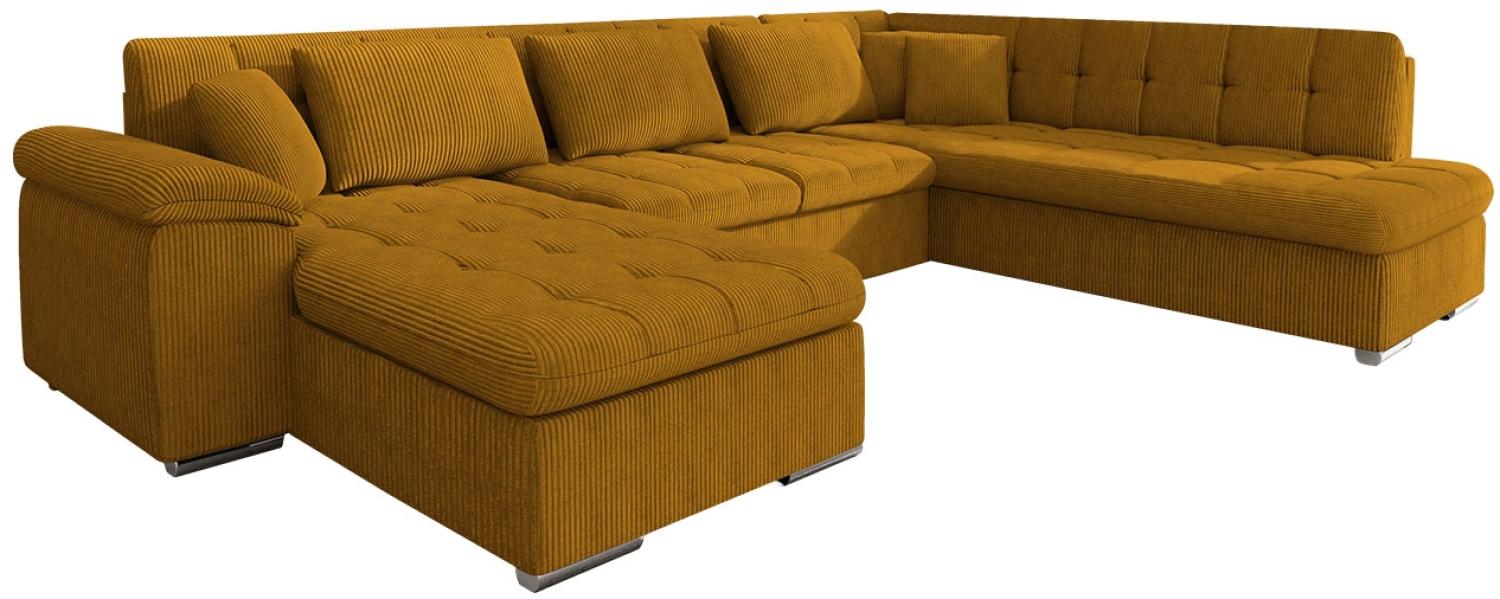 Ecksofa Niko Bis Cord (Farbe: Poso 1, Seite: Links) Bild 1