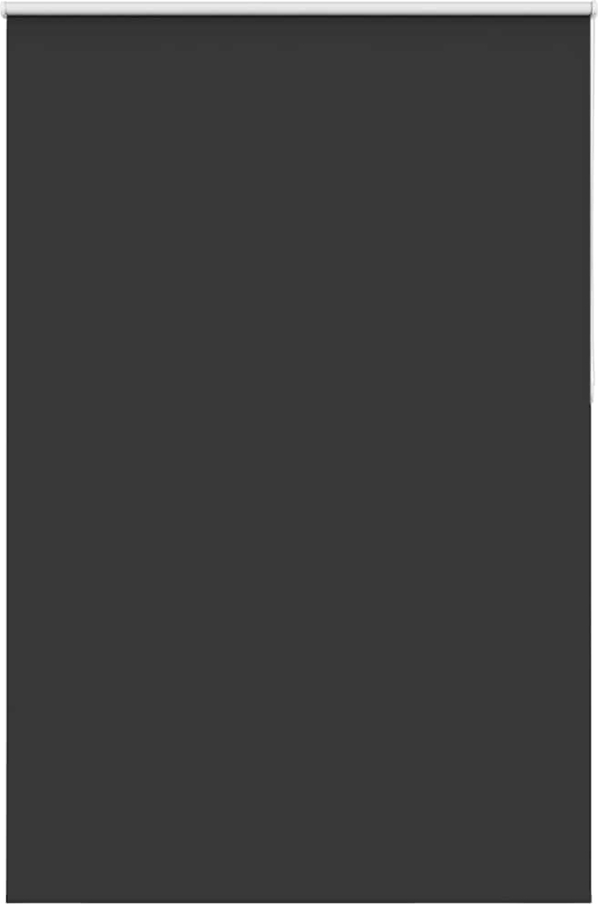 vidaXL Verdunkelungsrollo Schwarz 155x210 cm Stoffbreite 151,6 cm 4010931 Bild 1