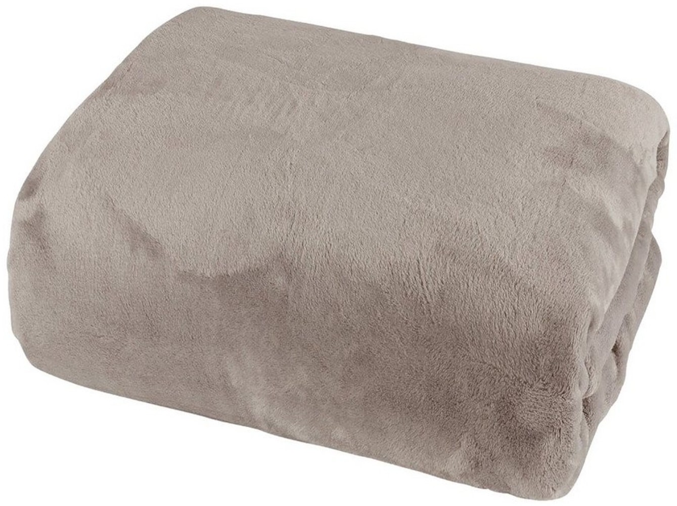 Mojawo Betttuch Microfaser Cashmere Touch Spannbetttuch 150x200cm taupe Bild 1