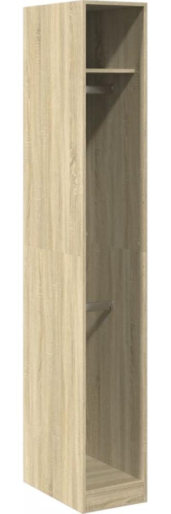 vidaXL Kleiderschrank Sonoma-Eiche 30x50x200 cm Holzwerkstoff 3307776 Bild 1