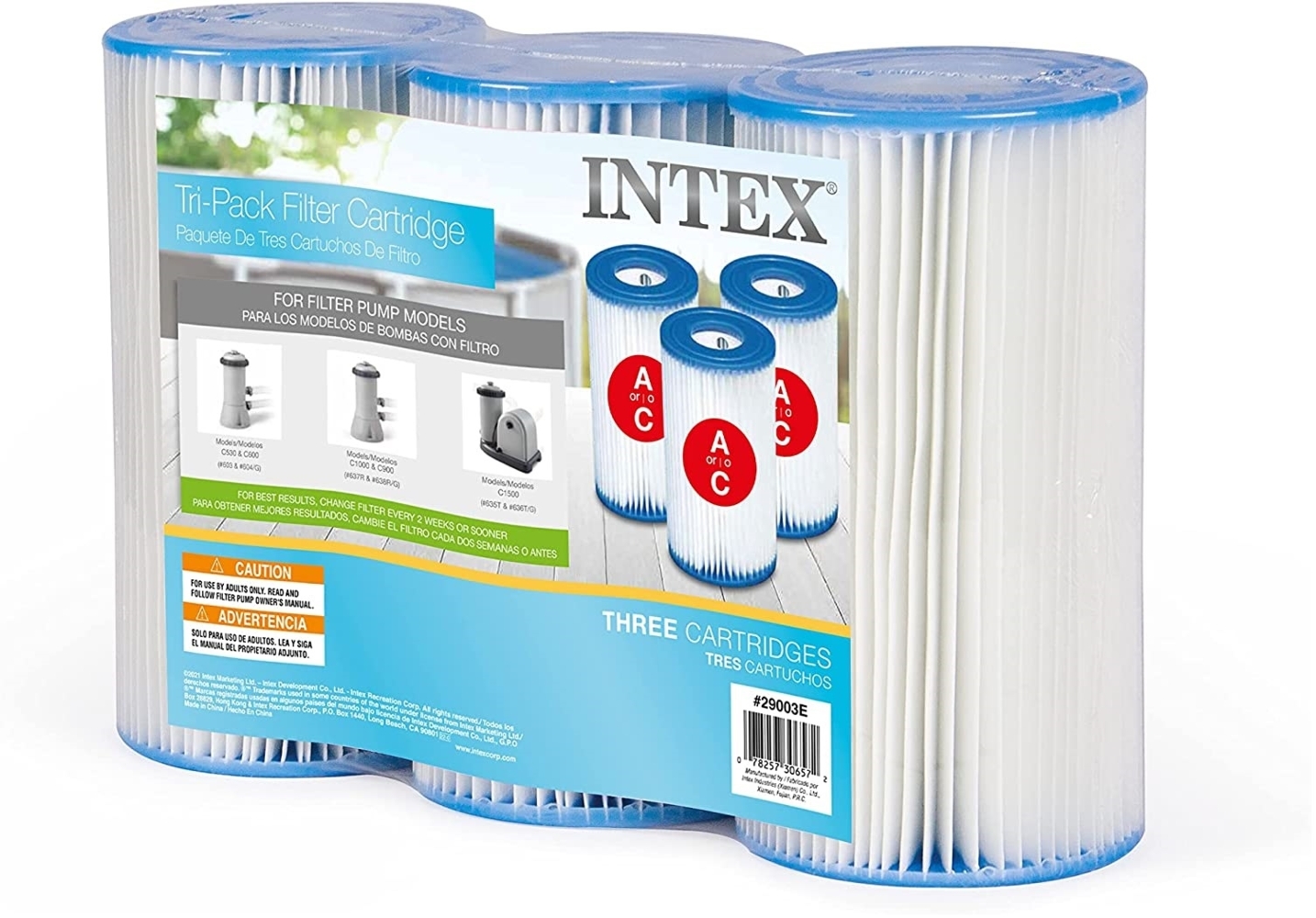 Intex Filterkartusche für Pools, Typ A (Pack of 3) Bild 1