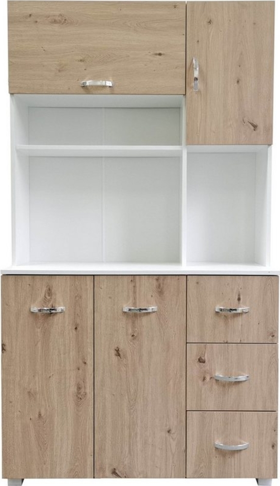 HTI-Line Hochschrank Küchenschrank Blanca (Stück, 1-St, 1x Schrank Blanca, ohne Dekoration) Küchenbuffet Bild 1