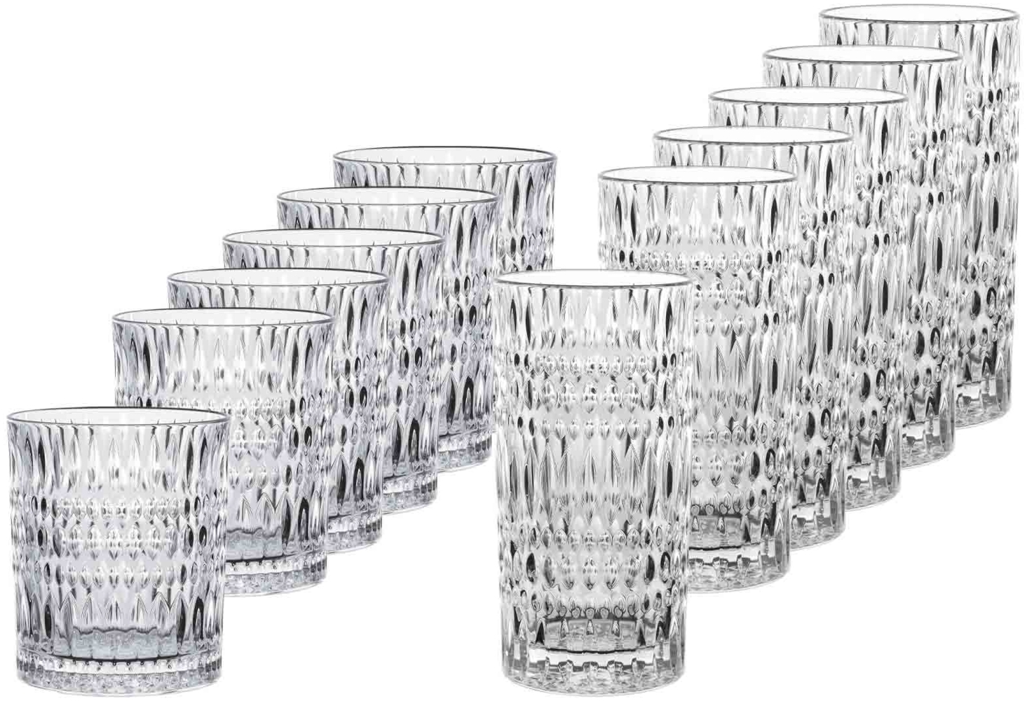 Nachtmann Ethno Longdrink & Becher Set 12-teilig Bild 1