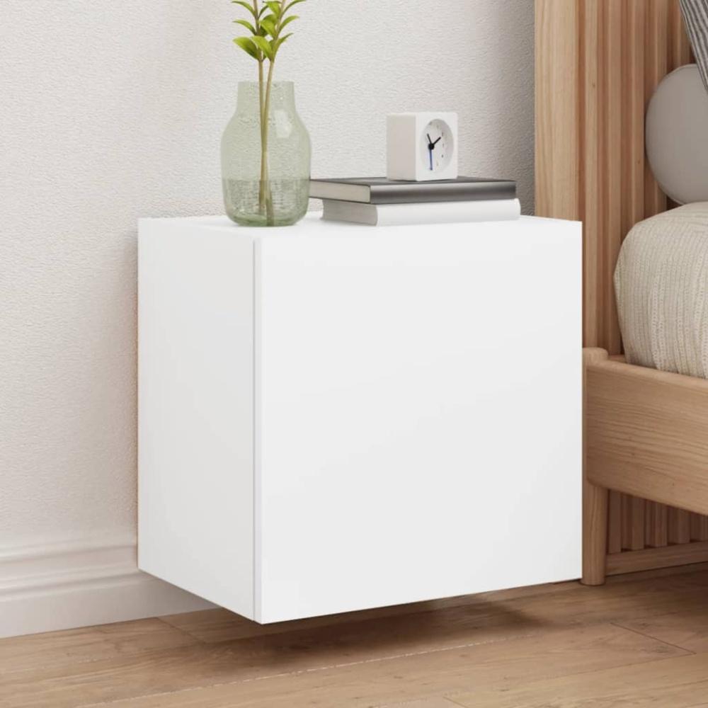 vidaXL TV-Wandschrank Weiß 40,5x30x40 cm Holzwerkstoff 836896 Bild 1