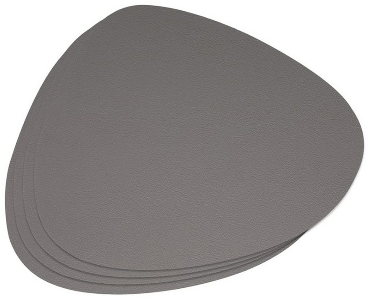 STILVORA Platzset 4er-set Tischset rutschfest Leder Tischuntersetzer für Esstisch, (Rutschfest Abwaschbar Hitzebeständig Schmutzabweisend, Doppelseitigen Tischuntersetzer Untersetzer), 4x Tischsets 4x Untersetzer Hause Küche Speisetisch Restaurant Hotel Bild 1