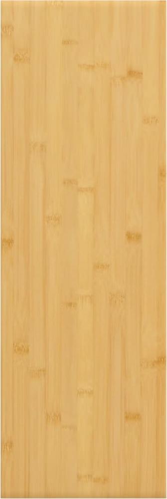 vidaXL Regalbrett, Bambus natur, 60 x 20 x 1,5 cm Bild 1